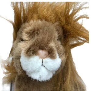 Unipak Lion Plush Realistic Cuddly Huggable Stuffed Animal Sitting‎ 7 inch